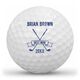 Best Man Banner Golf Balls Image 1 of 2